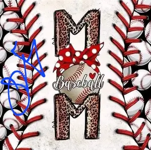 baseball mom tumbler