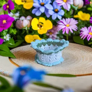 Small Colorful Tulip Basket