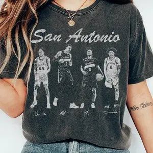 Wembanyama Dylan Harper Castle VintageBasketball Shirt