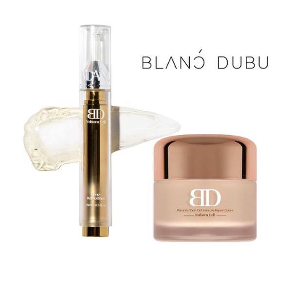 [LIVE EXCLUSIVE] Nuborn Cell Placenta Stem Cell Intensive Repair Cream & Nuborn Cell Honey Retinol Shot Anti Aging Serum  | Dragon Blood Cream with Placental Extract | Collagen Korean Skin Care for Glass Skin 50ml (1.69 fl oz)