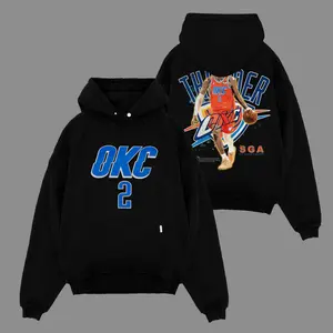 SGA - Shai Gilgeous-Alexander 2 For Thunder Nation Premium Cotton Hoodie Sweatshirt T-Shirt (Made In US), SGA Hoop Fans Shirt, Game Day Outfits, Gift For Basketball Fans, Basketball Graphic Tee Hoodie