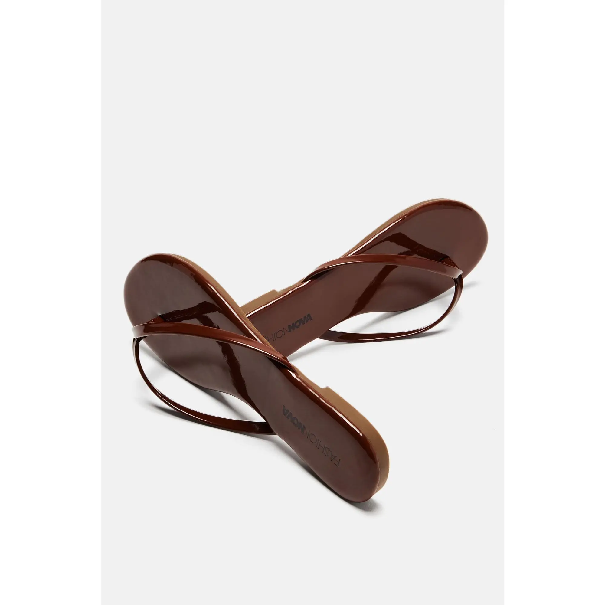 Summer Glow Flat Sandal - Chocolate Summer Glow Flat Sandal - Chocolate