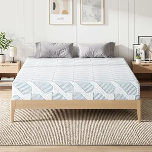 Gel Memory Foam Mattress, Soft and Comfortable Delivers a Full Night's Rest Twin/Twin X-Large/Full/Queen, 5/6/8/10/12 Inches Medium Firmness, Compressed Packaging Offers Cool Sleep and Pressure Relief Perfectly Balanced Softness Bedroom Essentials