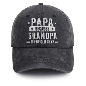 Grandpa Gifts for Men, Best Dad Ever Hat, Funny Papa Baseball Cap, Fathers Day Christmas Retirement Birthday Gifts for Grandfather Dad Daddy Husband