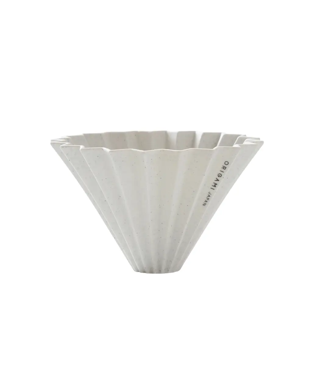 Origami Dripper Rework - Premium Porcelain Coffee Dripper with 20% Recycled Material Eco-Friendly & Sustainable Design Compact & Dishwasher-Safe