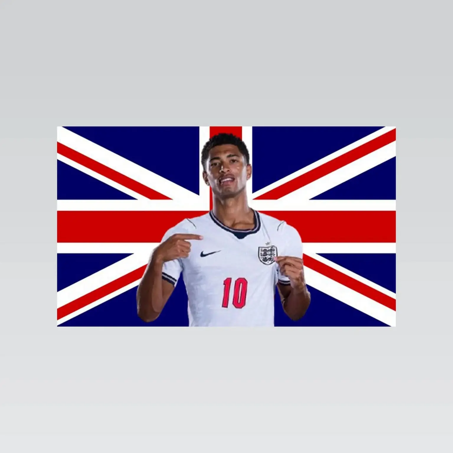 UK Flag Tapestry, Union Jack Inspired Football Wall Art, Game Day Sports Banner for Bedroom Dorm Living Room, Aesthetic Soccer Decor and Gift for Boys Girls and Teens, Large Fabric Wall Hanging