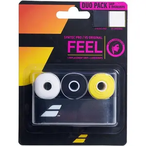 Syntec Pro + VS  Combo Grip Pack (White/Black/Yellow)