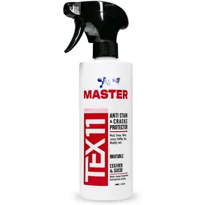 Leather and Suede Hydrophobic Spray, Water and Stain Repellent, Waterproofing for Boots,  Seats, Furniture, Jackets, Shoes, Bags and More (13.52 fl.o)