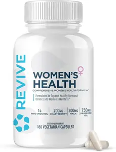 Revive Womens Health Myo Inositol Capsules 180 Ct Wellness