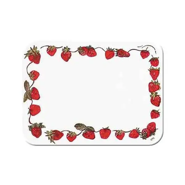 McGowan TT00221 Tuftop Strawberries Cutting Chopping Board - Small (9"d x 12"w), Cut-Proof Surface, Layered Images, Decorative Useful Kitchen Decoration, Serving, Heat-Resistant, No Harsh Chemicals Needed