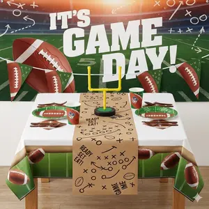 Football Birthday Party Mid Kit - For 8 Guests