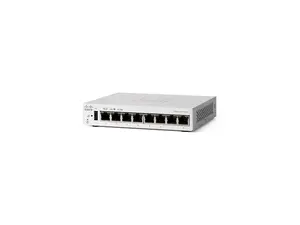 Cisco Catalyst C1200-8T-D Ethernet Switch, 8 Ports - Manageable - Gigabit Ethernet - 10/100/1000Base-T - 3 Layer Supported