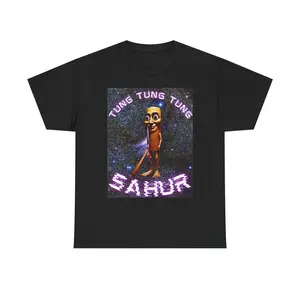 Tung Tung Tung Sahur Tee | Character, Space Background