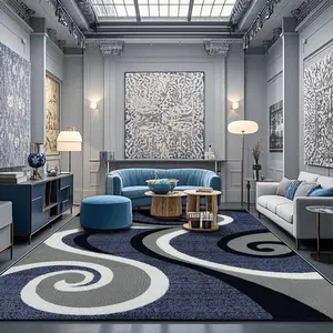 Abstract Pattern Floor Mat, Non-slip Washable Floor Carpet, Decorative Area Rug for Home Living Room Bedroom Hotel Dormitory