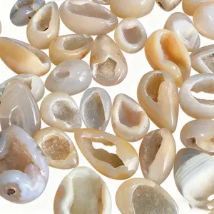 Crystal druzy Agate Egg Healing energy meditation home decor crystal quartz gemstones gift