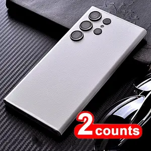 Two-Piece Full Coverage Back Film for Samsung S26 Ultra, Anti-Fingerprint Carbon Fiber Frame Protection, Compatible with Samsung S26 Ultra