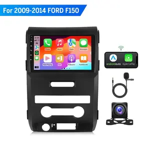 Android 15 Car Radio for Ford F150 2009-2012, Car Stereo GPS Navigation WiFi 9 Inch Touch Screen with Bluetooth FM/RDS EQ Backup Camera