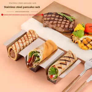 Stainless steel Mexican cake rack taco holder rack taco rack pancake rack sand cake rack