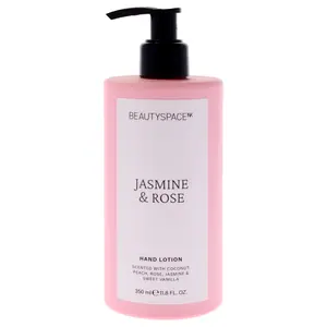 Beauty Space Hand Lotion - Jasmine and Rose by BeautySpace for Unisex - 11.8 oz Hand Lotion
