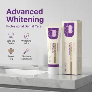Kreain Nature Tooth Refresh Toothpaste 100g Natural Formula for Fresh Breath & Gentle Cleaning - WhitensTeeth &Repairs Enamel Supports