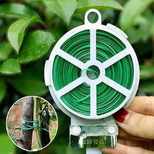 Twisted Belt, Green Garden Plant Tie With Cutting Machine For Gardening And Office Institutions, Family