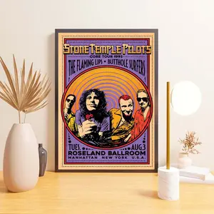 Aleakea Stone Temple Pilots 1993 Concert Vintage Poster Print