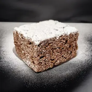 Puppy Chow Rice Crispie Treat from Carrie's Crispies