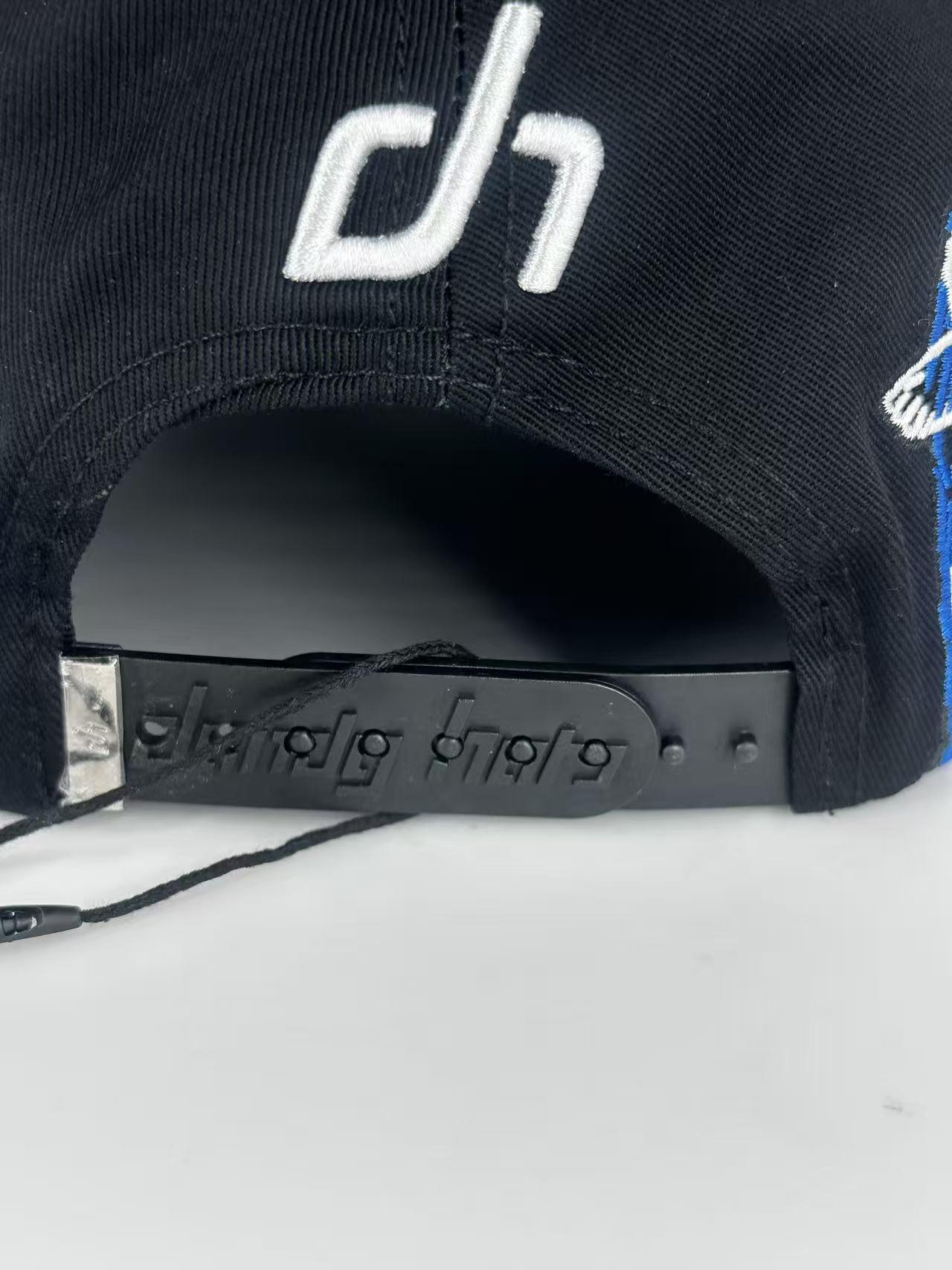 Hip Hop Street Fashion Snapback Cap, Y2K Rhinestone Embroidered Graffiti Hat, Adjustable Urban Streetwear Baseball Cap for Men