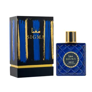 Sigma by ARIAZ 3.4oz/100ml Eau De Parfum For Men