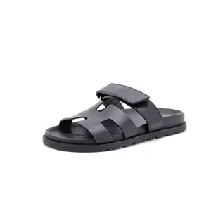 Pre-owned Hermes Women's Chypre Sandals Leather by Rebag