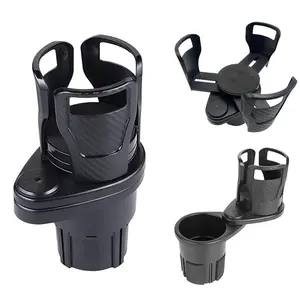 Car Cup Holder Extender, Multifunctional 2 In 1 Car Cup Holder, Adjustable Base Drink Holder Extender, Car Cup Mug Organizer For Bottled Drinks, Coffee, Mugs, Cokes, Universal Cup Holder, Car Console Organizer