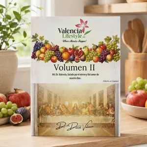Valencia Lifestyle Volumen II by Dr. Daniel Valencia, Spanish Edition Wellness Guide with Natural Foods, Meal Planning, Intermittent Fasting, Faith & Healthy Lifestyle Habits