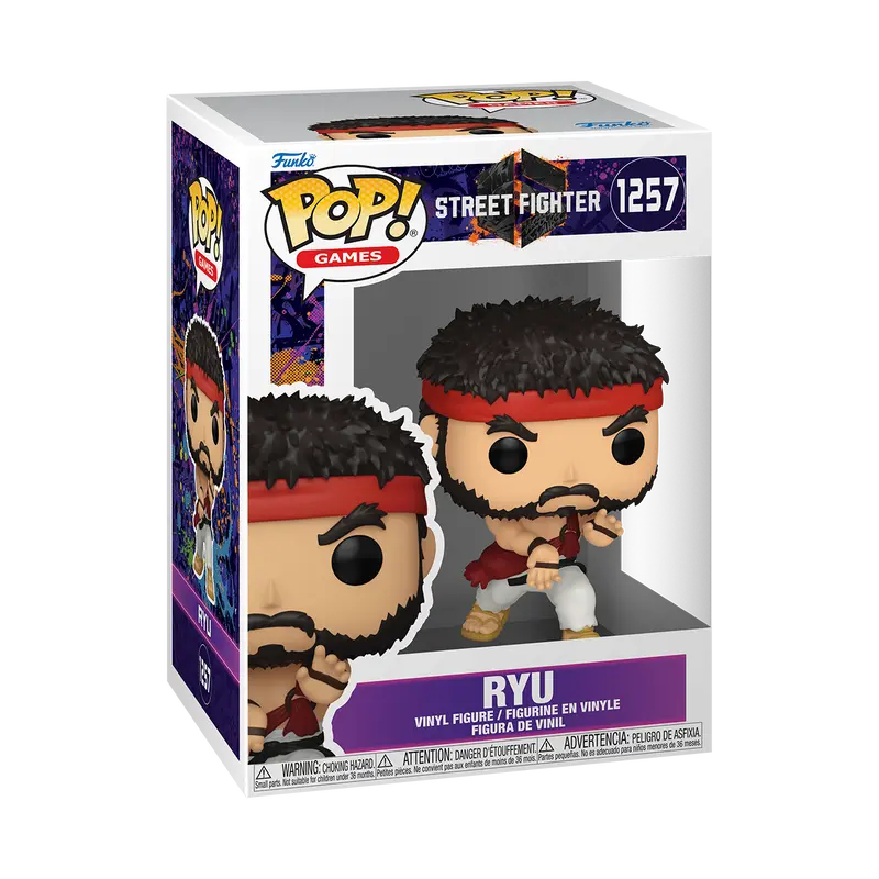 Funko Pop! Street Fighter - Ryu #1257 Collectible Pop Vinyl Figure