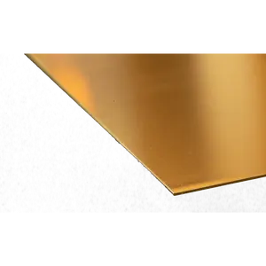Brass Sheet: 0.032" Thick x 6" Wide x 12" Long (1 Piece)