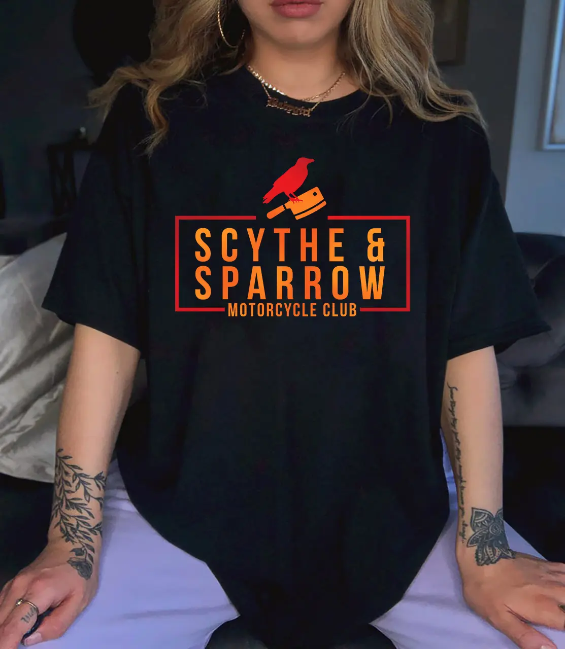 Scythe & Sparrow T-Shirt, Brynne Weaver Sweatshirt, Smut Gift, Dark Romance Hoodie, Romantasy Sweater, Bookish Merch, Booktok Tee