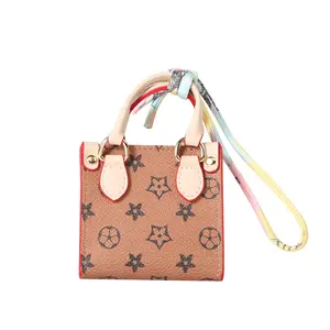 Mini pendant small bag for women, high-quality, sweet, elegant, trendy and stylish, suitable for earphones and keys