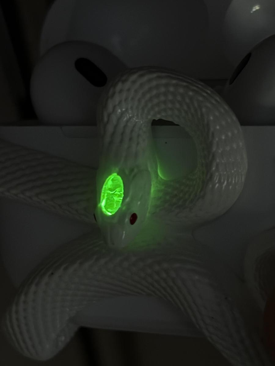 Item: White snake, Airpods Pro/Pro2