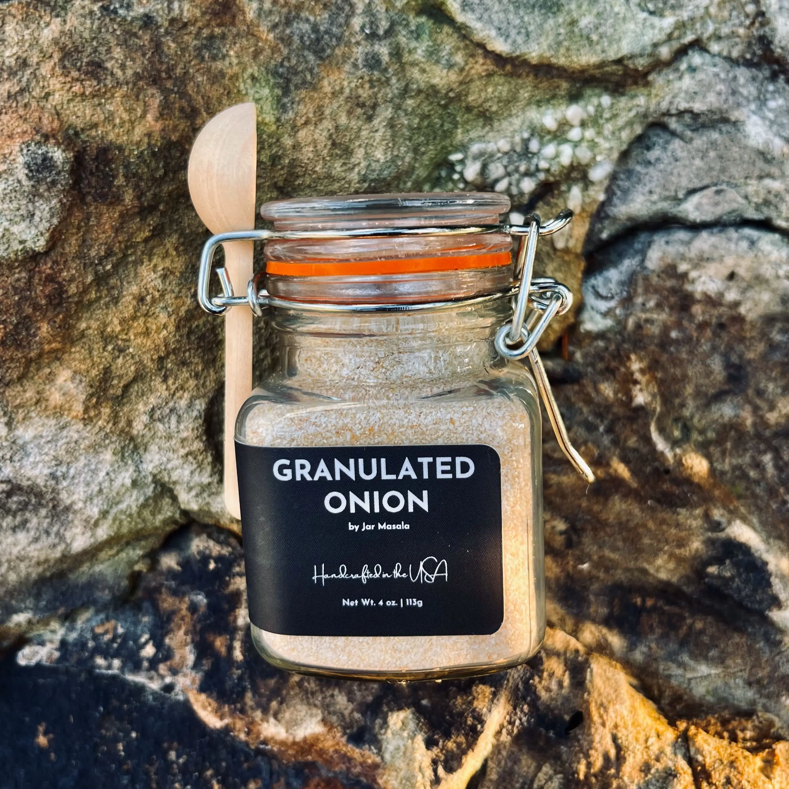 Granulated Onion- 4 oz. | Premium quality Granulated Onion for enhancing your dishes!