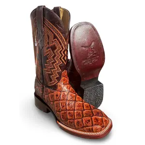 Franko Boots Mens Bulldog Pescado Conac