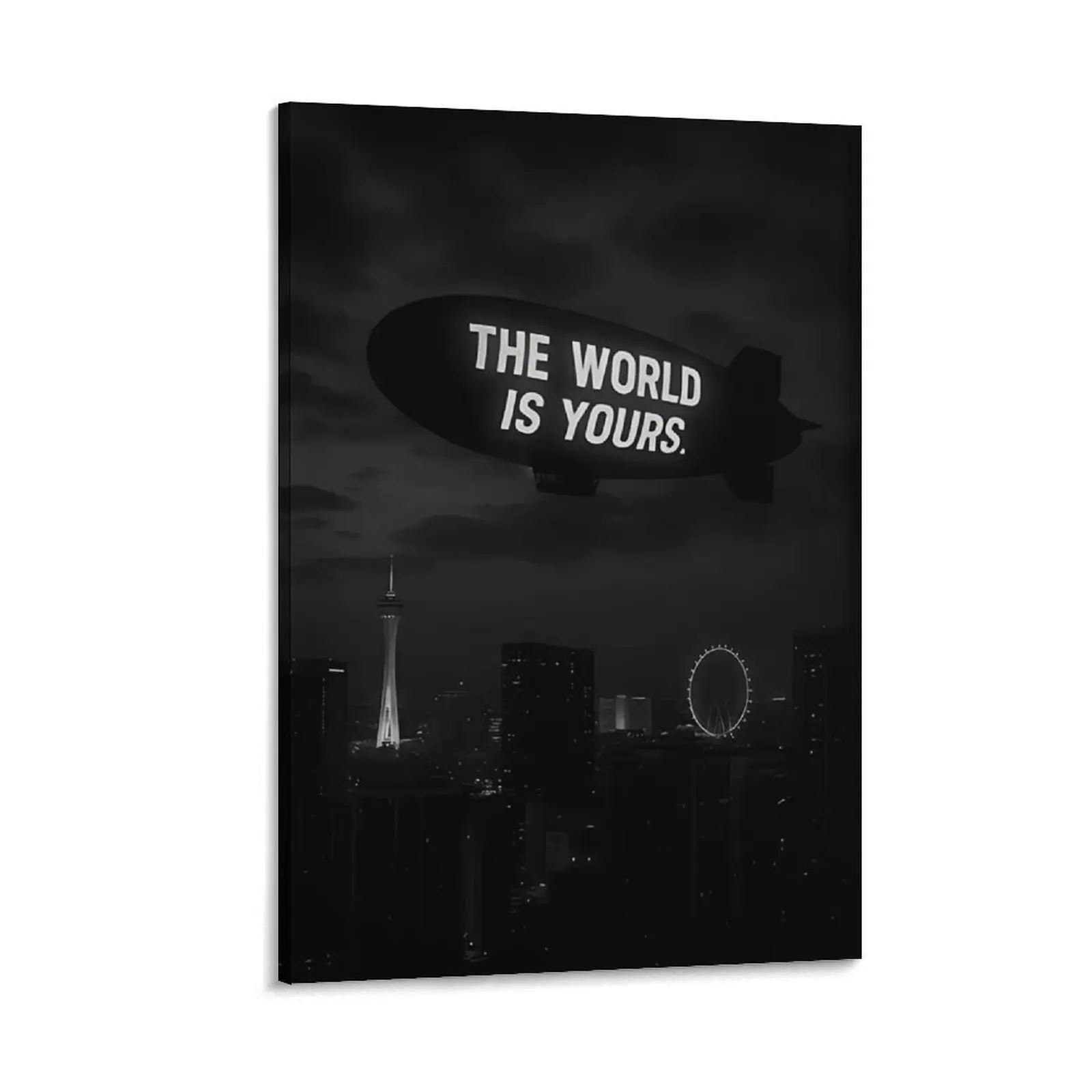 The world is yours - Motivational Poster, Inspirational Wall Art, Home Gym Decor,Motivation Wall Art,Office Art,Success Quote