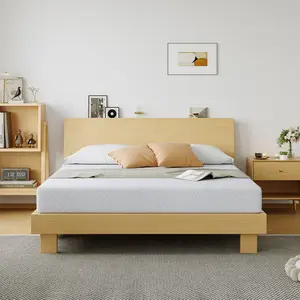 EGO White Green Tea Memory Foam Mattress, Hybrid Mattress in a Box for Pressure Relief & Cooler Sleep, CertiPUR-US Certified,Medium Firm,6、8、10、12inch TwinXL Full Queen King Calking