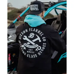 White Working Class Coaches Jacket - Black
