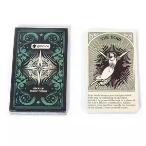Luxury Tarot Cards, All Things Series, Beginner Spiritual Guidance Collection, Table Game Card Set, Perfect for Collectors