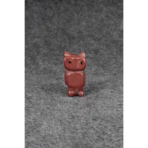 Owl Zuni Fetish Carving - Justin Red Elk