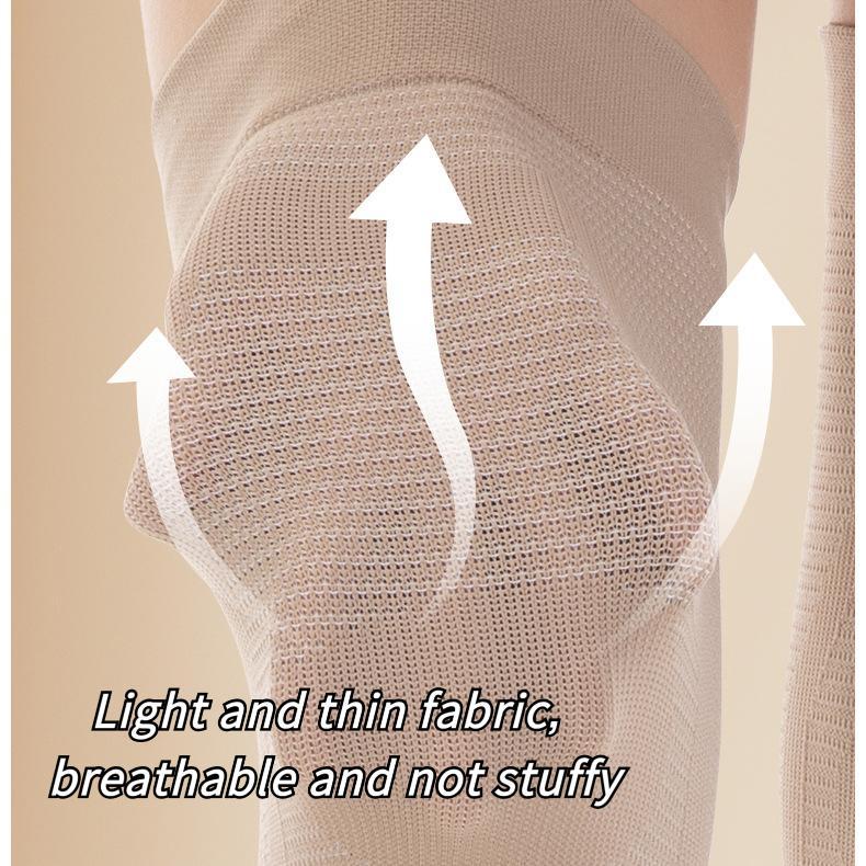Autumn And Winter Thin Warm Knee Pads For Cold Legs Joint Protection Anti-Slip Cover Air-Conditioned Room Leg Guards Nylon Sports Sleeve