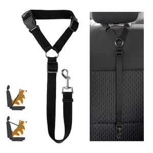 Pet Supplies Practical Cat and Dog Safety Adjustable Car Seat Belt, Seat Belt, Puppy Seat Belt, Adjustable Safety Harness