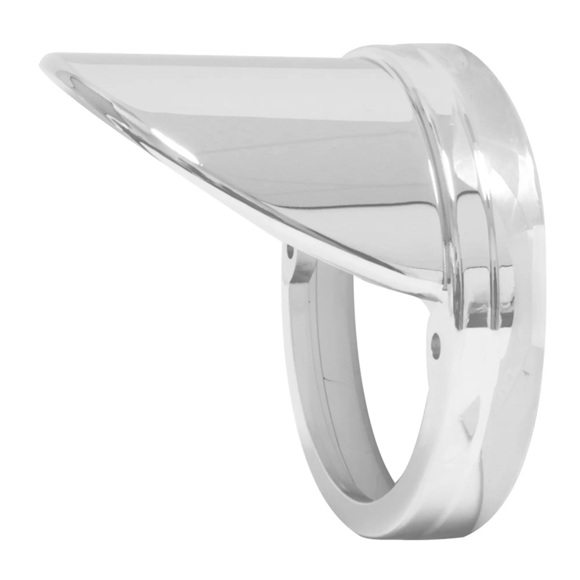 Grand General Chrome Bezel Cab Lamp with Visor - Car Accessories for Truck - 93709