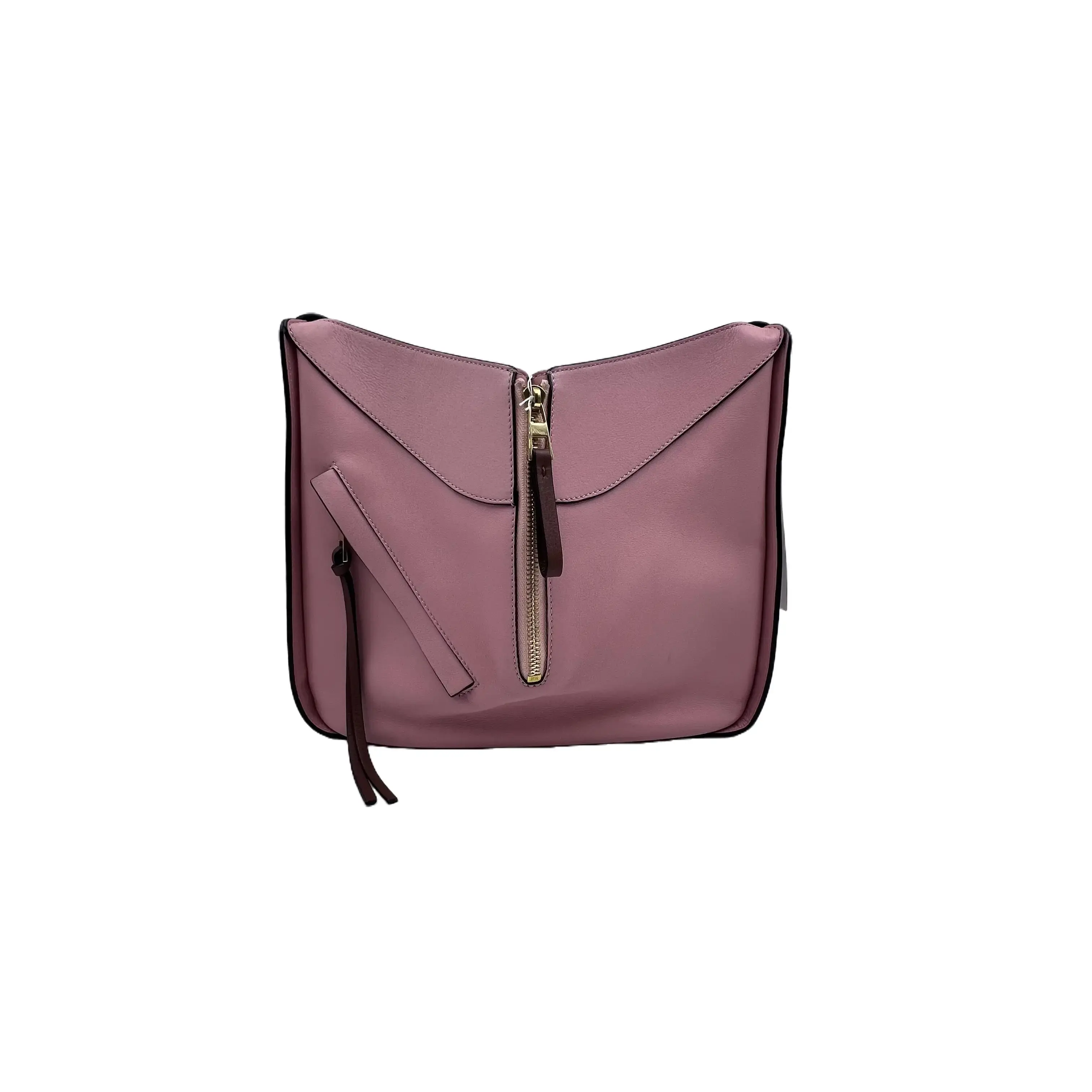 Pre-owned Loewe france Shoulder Bags Hammock Flip Pink Medium Flip Hammock Bag hz62949