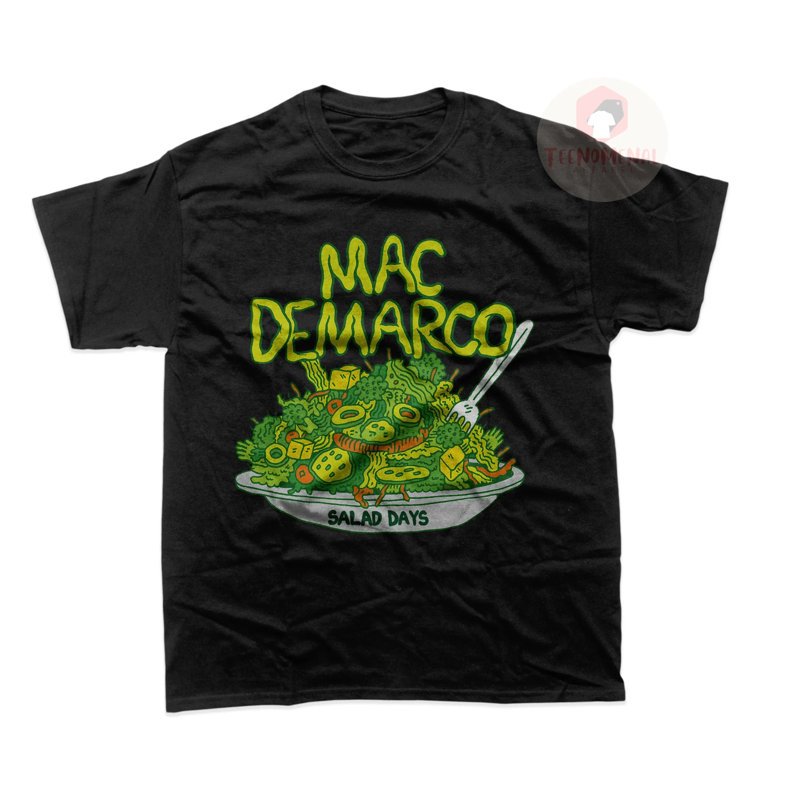 Mac Demarco Unisex T-Shirt - Salad Days Album Tee - Music Graphic Tee for Gift - Printed Artist Shirt