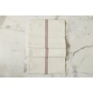 Table Runner, Vintage Merlot Red Stripe